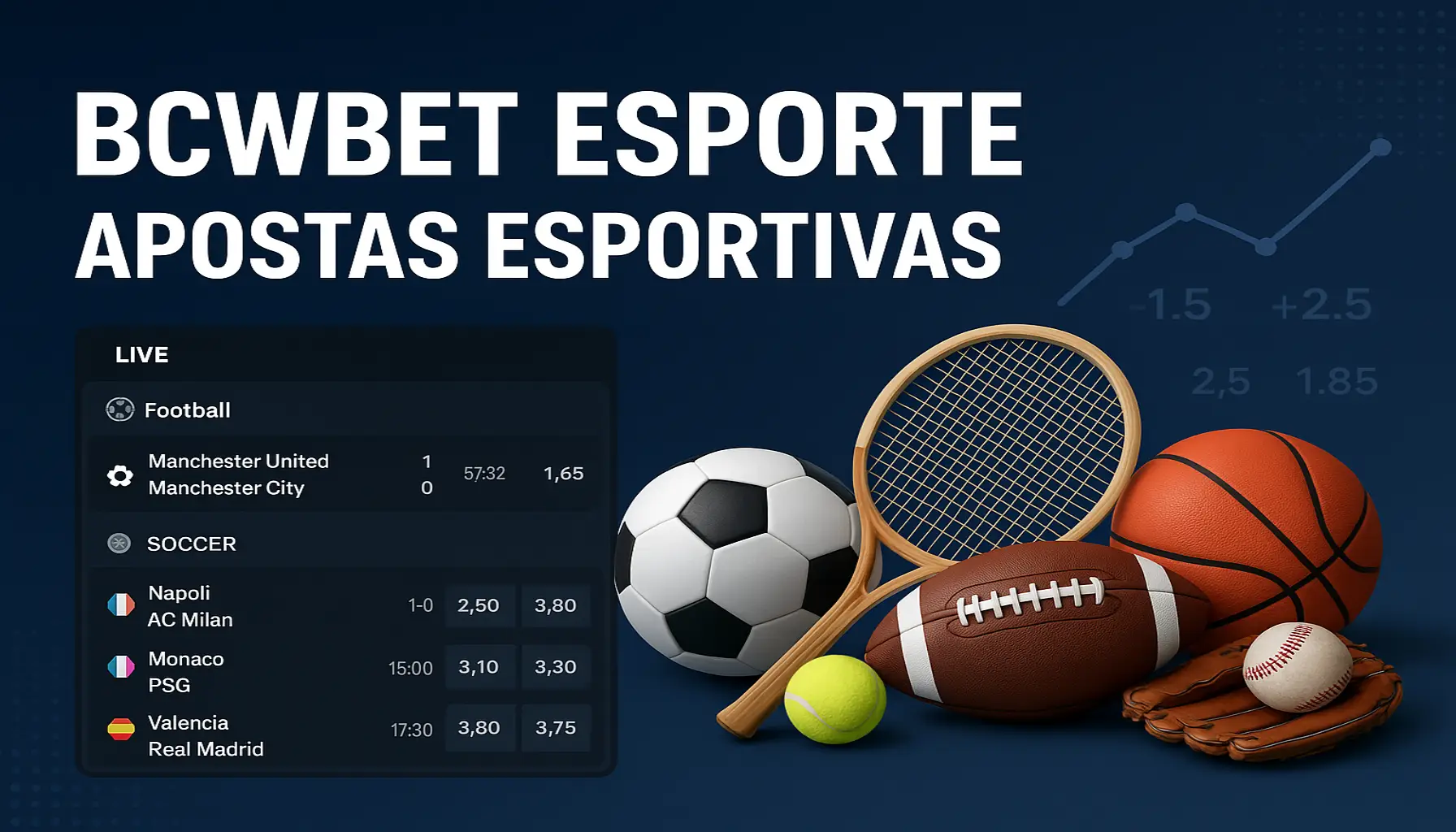 Aposte em apostas esportivas no cassino online BCWBET