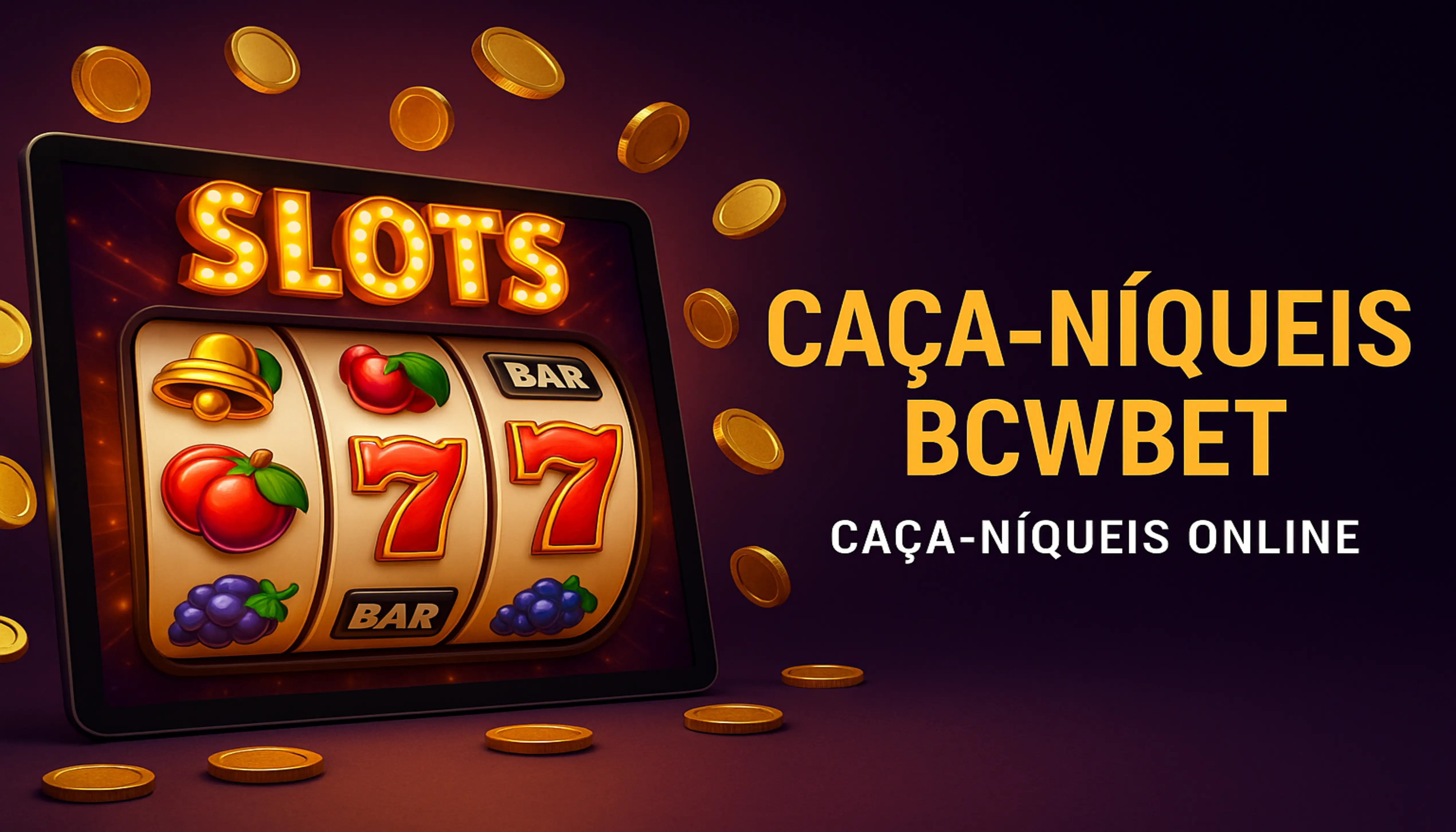 Explore o mundo das slot machines no BCWBET Casino